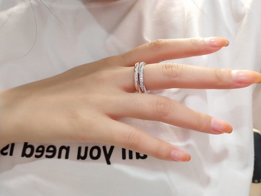 [Hyrra Jewelry]SPIRAL DIAMOND RING