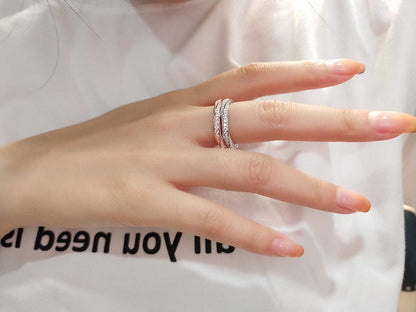 [Hyrra Jewelry]SPIRAL DIAMOND RING