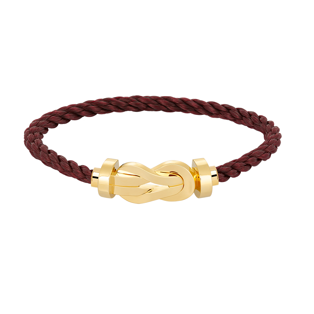 [⭐Hyrra Jewelry]CHANCE LARGE 8 FIGURE BUCKLE NO DIAMOND BRACELET GOLD