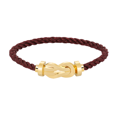 [⭐Hyrra Jewelry]CHANCE LARGE 8 FIGURE BUCKLE NO DIAMOND BRACELET GOLD