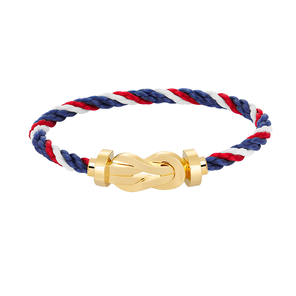 [⭐Hyrra Jewelry]CHANCE LARGE 8 FIGURE BUCKLE NO DIAMOND BRACELET GOLD