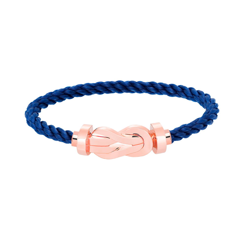 [⭐Hyrra Jewelry]CHANCE LARGE 8 FIGURE BUCKLE NO DIAMOND BRACELET ROSE GOLD