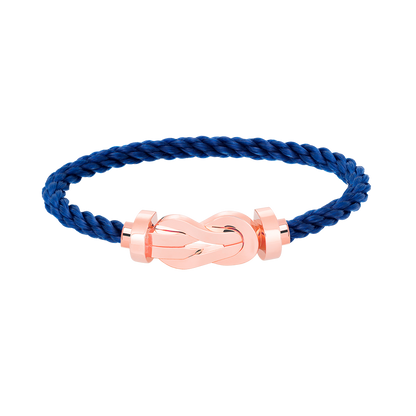 [⭐Hyrra Jewelry]CHANCE LARGE 8 FIGURE BUCKLE NO DIAMOND BRACELET ROSE GOLD