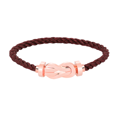 [⭐Hyrra Jewelry]CHANCE LARGE 8 FIGURE BUCKLE NO DIAMOND BRACELET ROSE GOLD