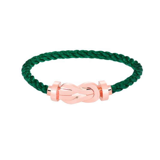 [⭐Hyrra Jewelry]CHANCE LARGE 8 FIGURE BUCKLE NO DIAMOND BRACELET ROSE GOLD