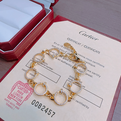 [⭐Hyrra Jewelry Jewelry] LOVE&JUSTE BRACELET DIAMONDS
