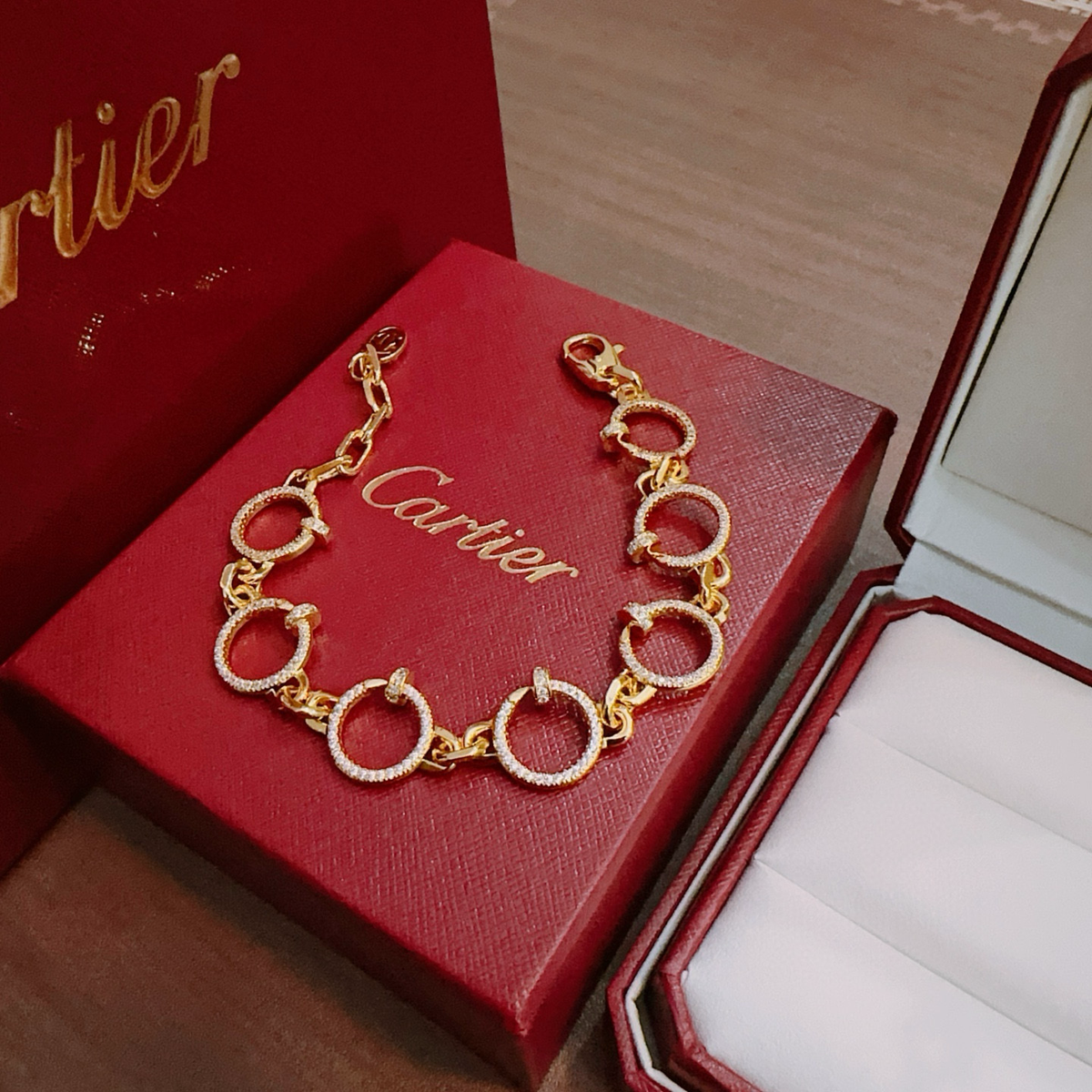 [⭐Hyrra Jewelry Jewelry] LOVE&JUSTE BRACELET DIAMONDS