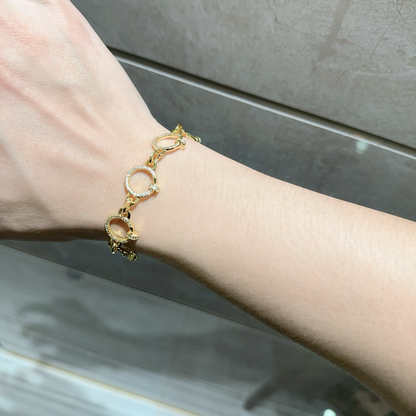 [⭐Hyrra Jewelry Jewelry] LOVE&JUSTE BRACELET DIAMONDS