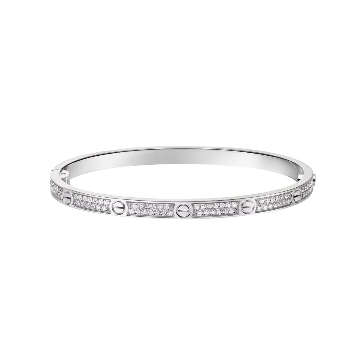 [⭐Hyrra Jewelry]LOVE BRACELET 3.65MM DIAMOND-PAVED