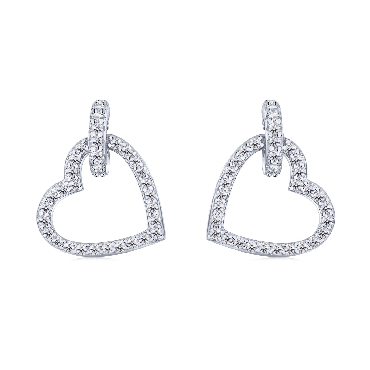 [Hyrra Jewelry]Dainty Heart Shape Earrings