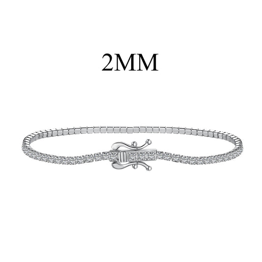 [Hyrra Jewelry]Radiant Colorful Round Cut Party Bracelet