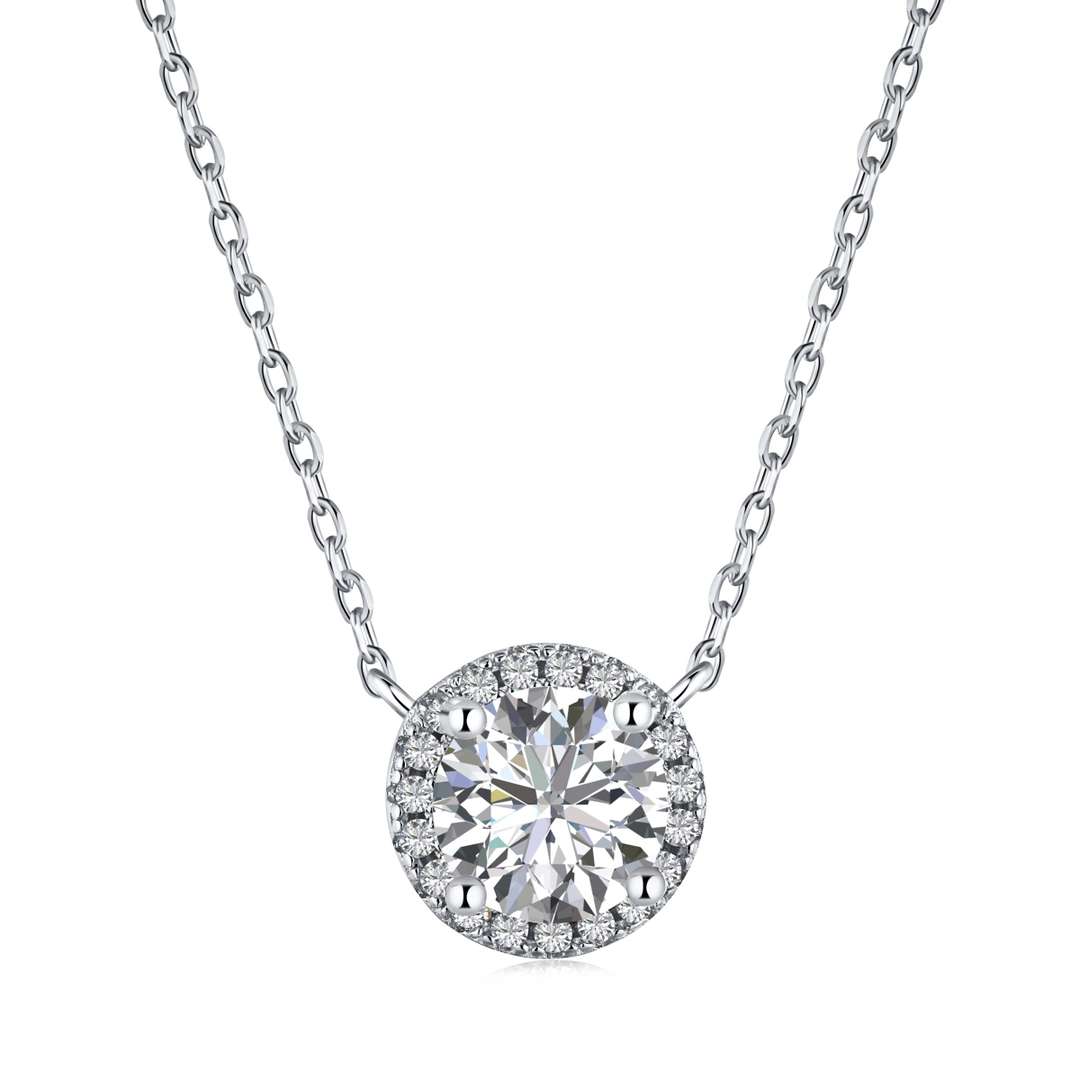 [Hyrra Jewelry]Luxurious Round Cut Necklace