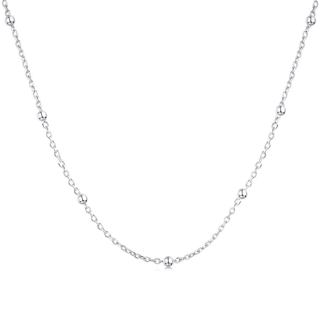 [Hyrra Jewelry]Small Bead Clavicle Chain Simple Necklace