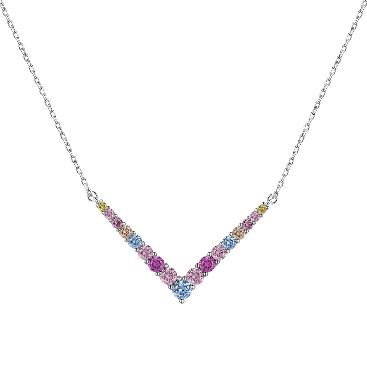 [Hyrra Jewelry]Ornate Round Cut Necklace