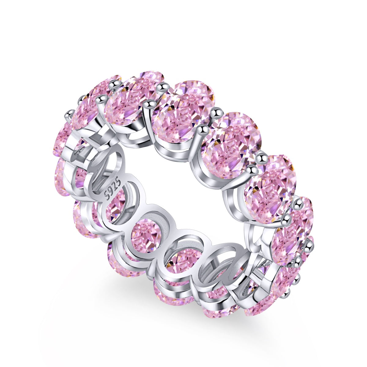 [Hyrra Jewelry]Dainty Elongated Cushion Cut Tennis Ring