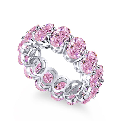 [Hyrra Jewelry]Dainty Elongated Cushion Cut Tennis Ring