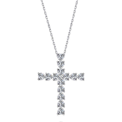 [Hyrra Jewelry]Radiant Cross Shape Necklace