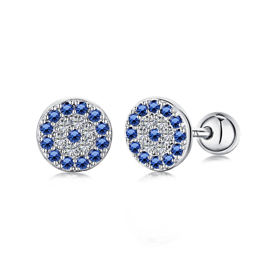 [Hyrra Jewelry]Devil's Eye Ear Bone Nail Earrings