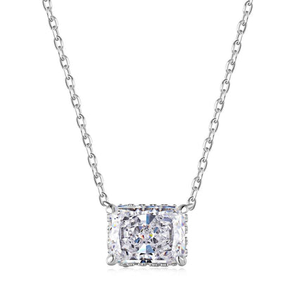 [Hyrra Jewelry]Luxurious Square Shape Colorful Necalack