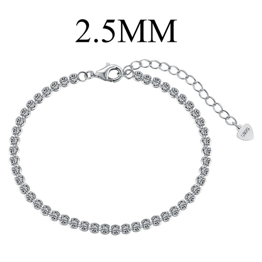 [Hyrra Jewelry]Dazzling Sparkling Round Cut Daily Bracelet