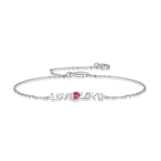 [Hyrra Jewelry]Romantic Heart Shape Lover Bracelet