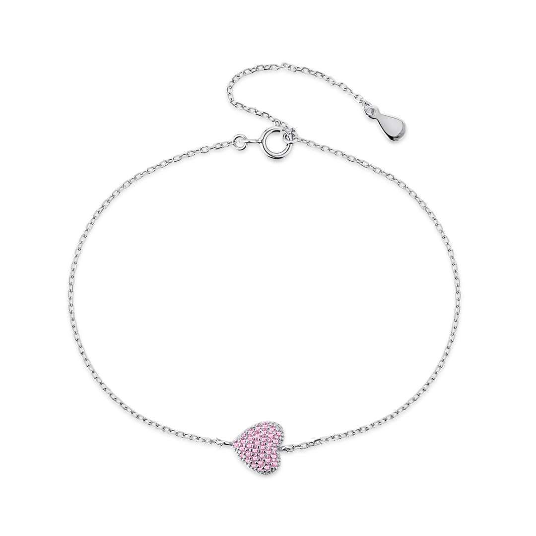 [Hyrra Jewelry]Heart-Shaped Gentle and Versatile Bracelet