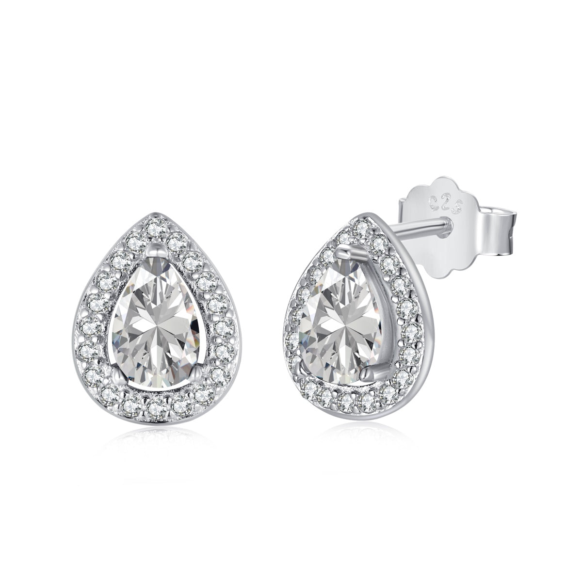 [Hyrra Jewelry]Luxurious Water Drop Shape Earrings