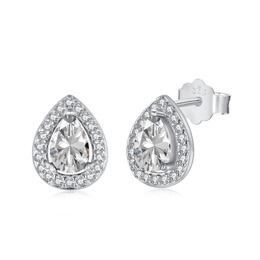 [Hyrra Jewelry]Luxurious Water Drop Shape Earrings