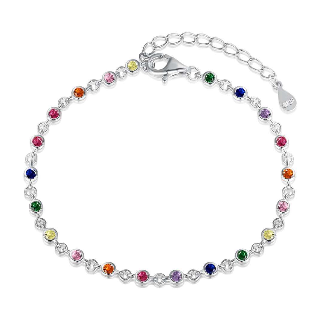[Hyrra Jewelry]Colorful Bead Array Bracelet