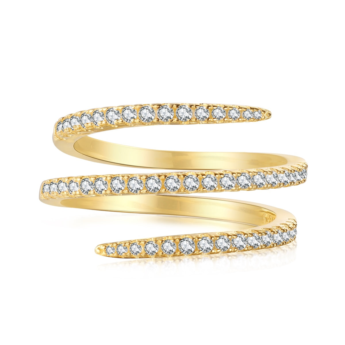 [Hyrra Jewelry]Unique Vibrant Entangle Daily Ring