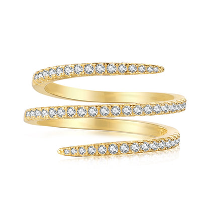 [Hyrra Jewelry]Unique Vibrant Entangle Daily Ring