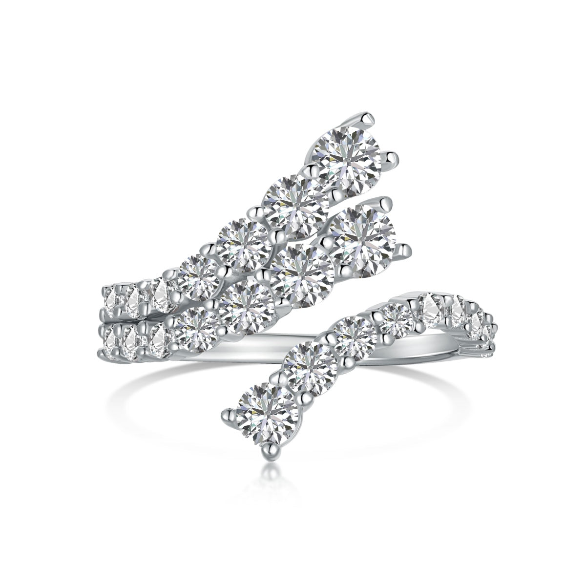 [Hyrra Jewelry]Unique Vivid Snake Shape Daily Ring
