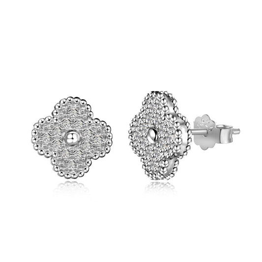 [Hyrra Jewelry]Four Leaf Clover Fashion Earrings