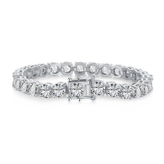 [Hyrra Jewelry]0.75 Carat Dazzling Round Cut Wedding Bracelet