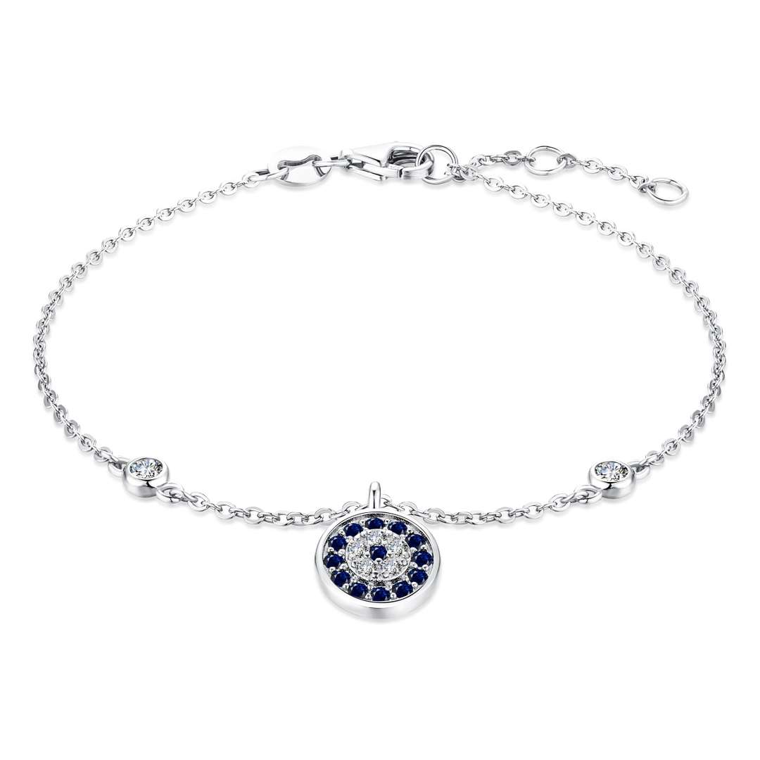 [Hyrra Jewelry]Devil's Eye Round Shape Bracelet
