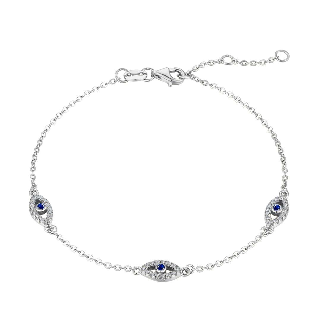 [Hyrra Jewelry]Evil Eye Shape Pendent Necklace