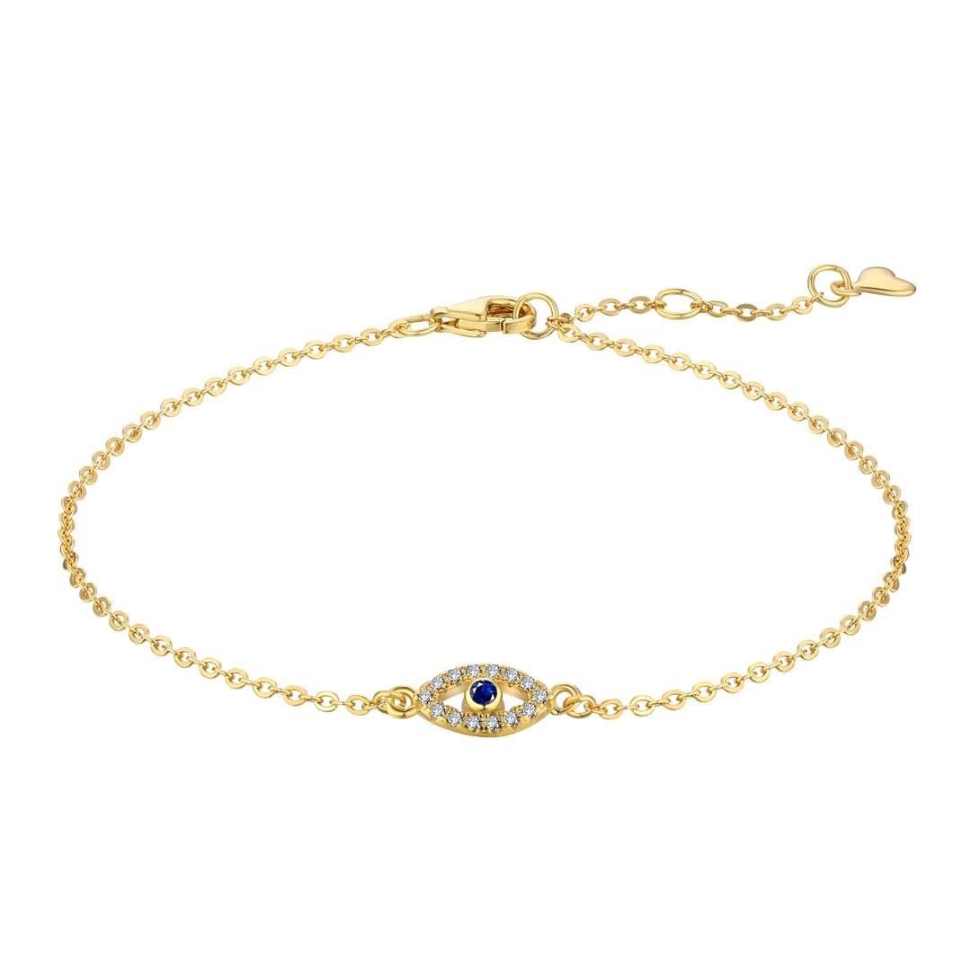 [Hyrra Jewelry]Evil Eye Shape Necklace