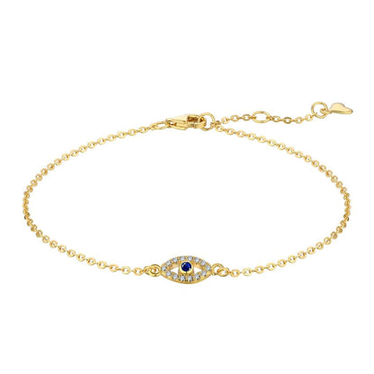 [Hyrra Jewelry]Evil Eye Shape Necklace