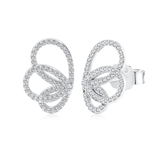 [Hyrra Jewelry]Exquisite Butterfly Shape Earrings