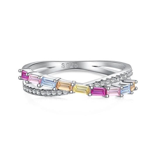 [Hyrra Jewelry]Energetic Elegant Radiant Cut Party Ring