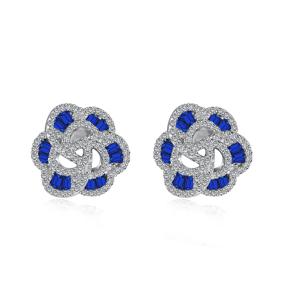 [Hyrra Jewelry]Exquisite Flower Shape Daily Earrings