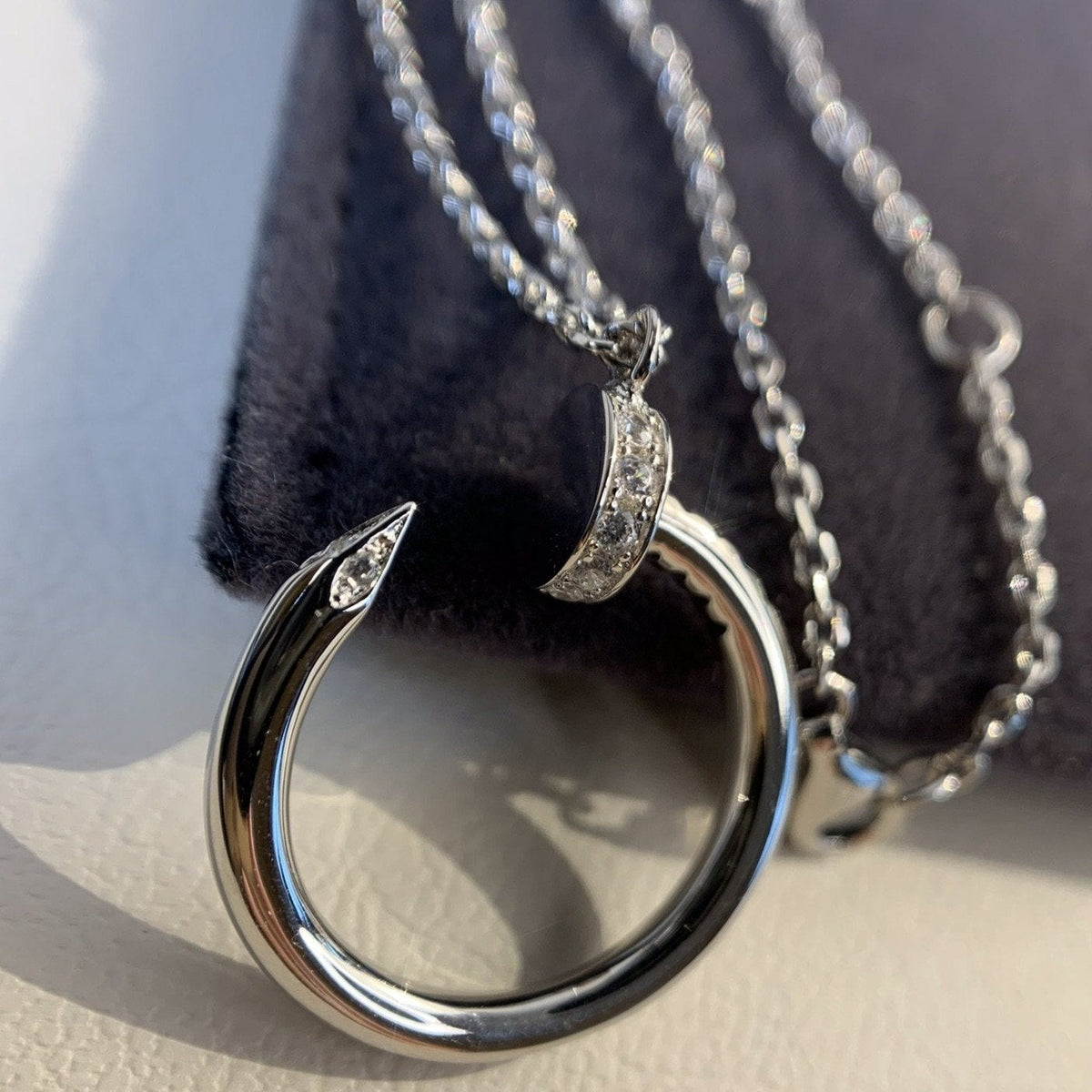 [⭐Hyrra Jewelry]JUSTE NECKLACE SILVER