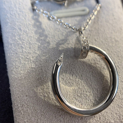 [⭐Hyrra Jewelry]JUSTE NECKLACE SILVER