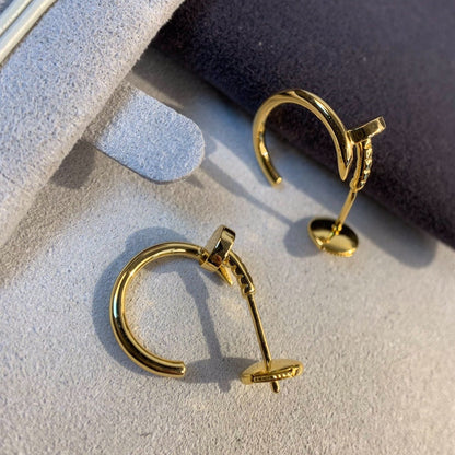 [⭐Hyrra Jewelry]JUSTE EARRINGS GOLD