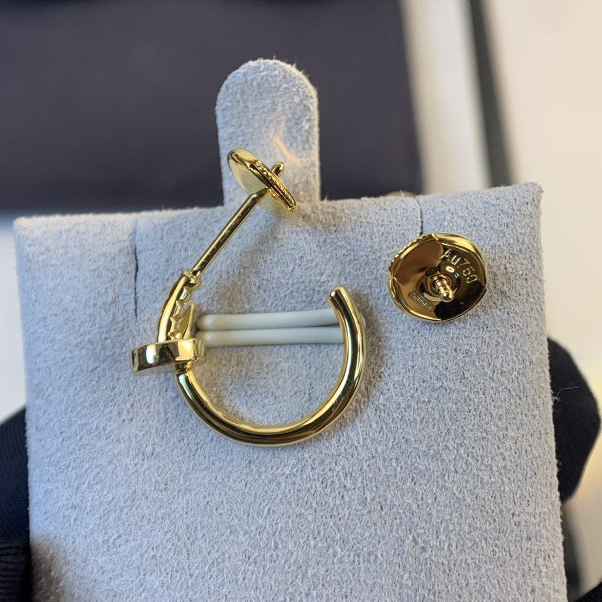 [⭐Hyrra Jewelry]JUSTE EARRINGS GOLD