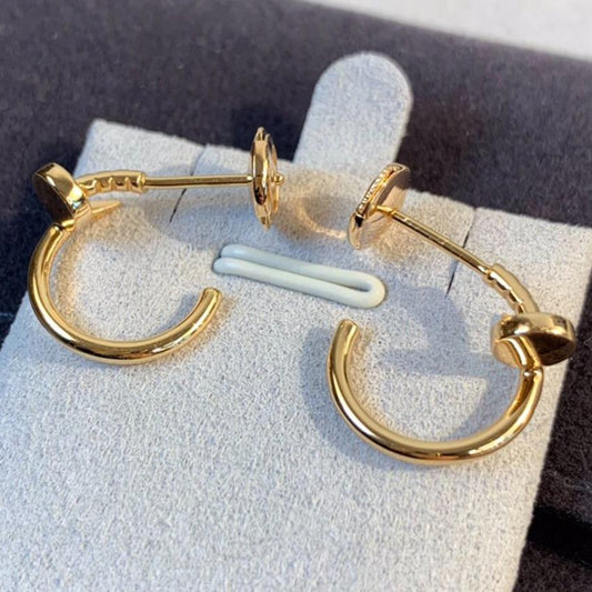 [⭐Hyrra Jewelry]JUSTE EARRINGS PINK GOLD