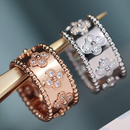 [⭐Hyrra Jewelry]CLOVER KALEIDOSCOPE RING 10MM