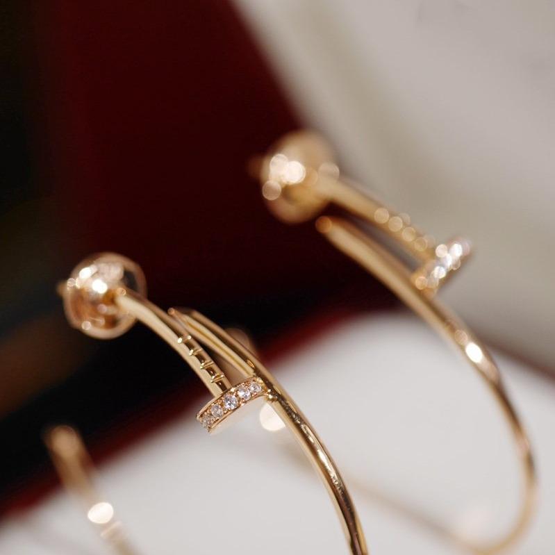 [⭐Hyrra Jewelry]JUSTE EARRINGS DIAMONDS 1.8MM