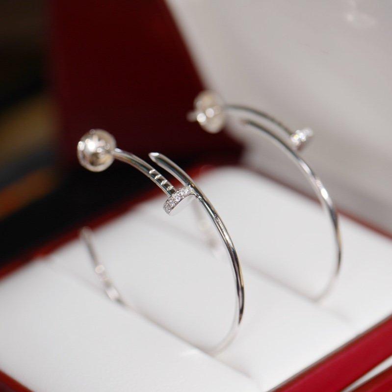 [⭐Hyrra Jewelry]JUSTE EARRINGS DIAMONDS 1.8MM