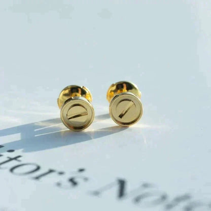[⭐Hyrra Jewelry]LOVE EARRINGS GOLD 10MM